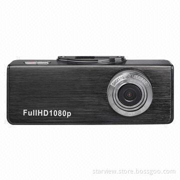 Smart Portable DVR with Ambarella A5s Chipset, Full HD 1,080P 30fps Black Brushed Aluminum DVR